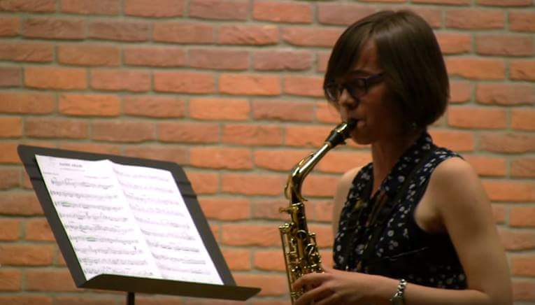 Eveline Wauters saxofoon