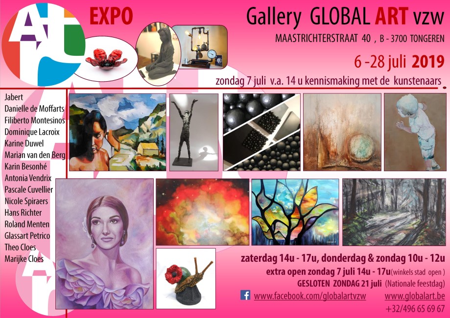 Expo juli Global Art vzw 2019